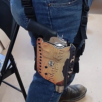 Custom Drop Leg Holster